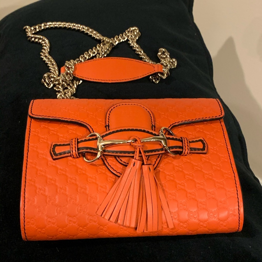 Gucci Emily Mini Micro-Guccisima bag SOLD SOLD - Picture 6 of 8